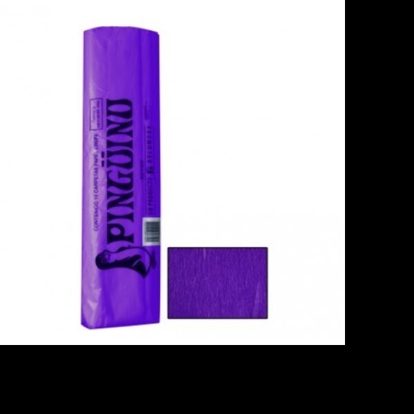 PAPEL CREPE PINGUINO MORADO E.10 C.250 10